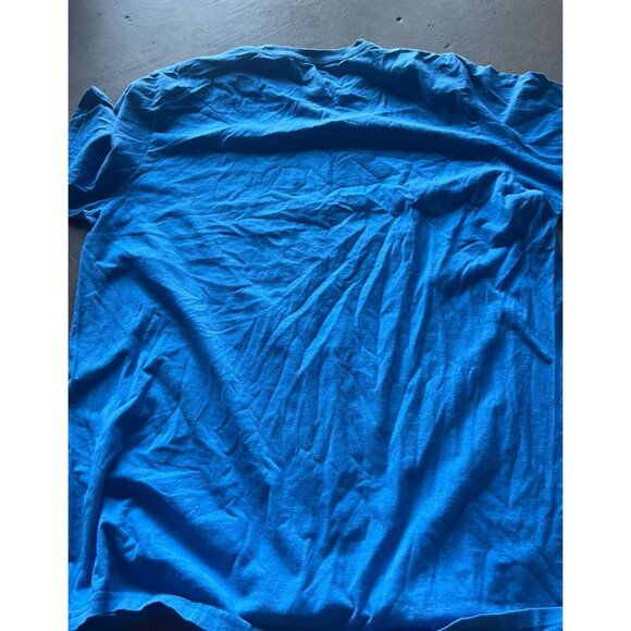 Vintage Converse All-Star Blue Yellow T-Shirt Men's Size M Classic Print - Picture 7 of 10